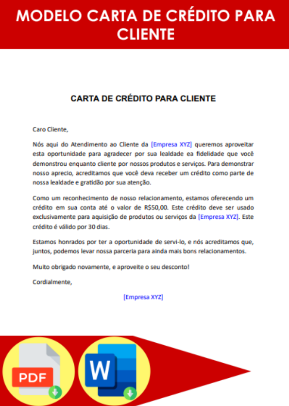 Formato Carta De Credito